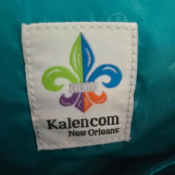 Kalencom NWT Red Primavera Floral Buckle Diaper Bag, Bottle Holder and Pouch - Picture 11 of 12